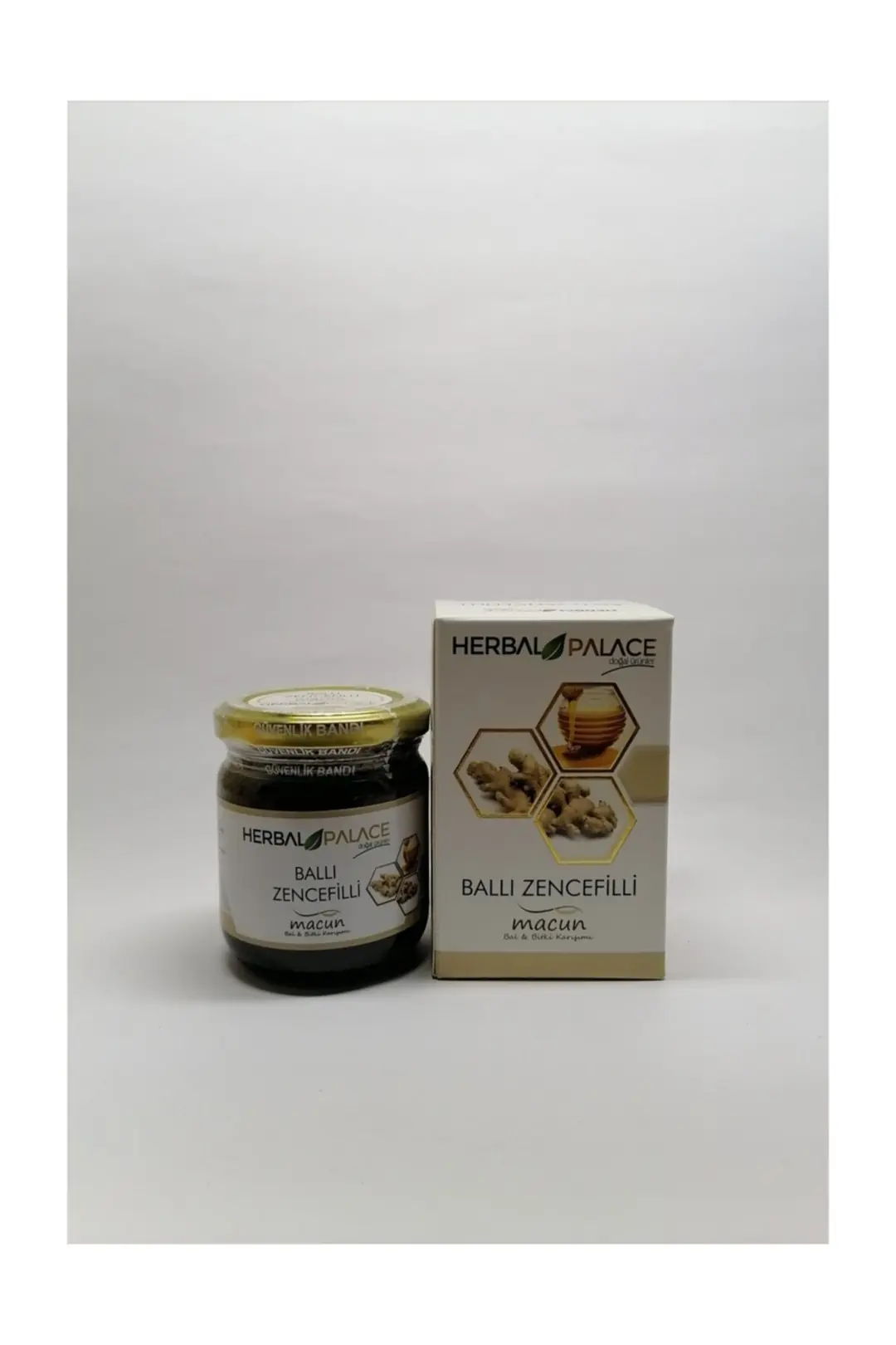 Ballı Zencefilli Macun (230GR) Arı Sütlü