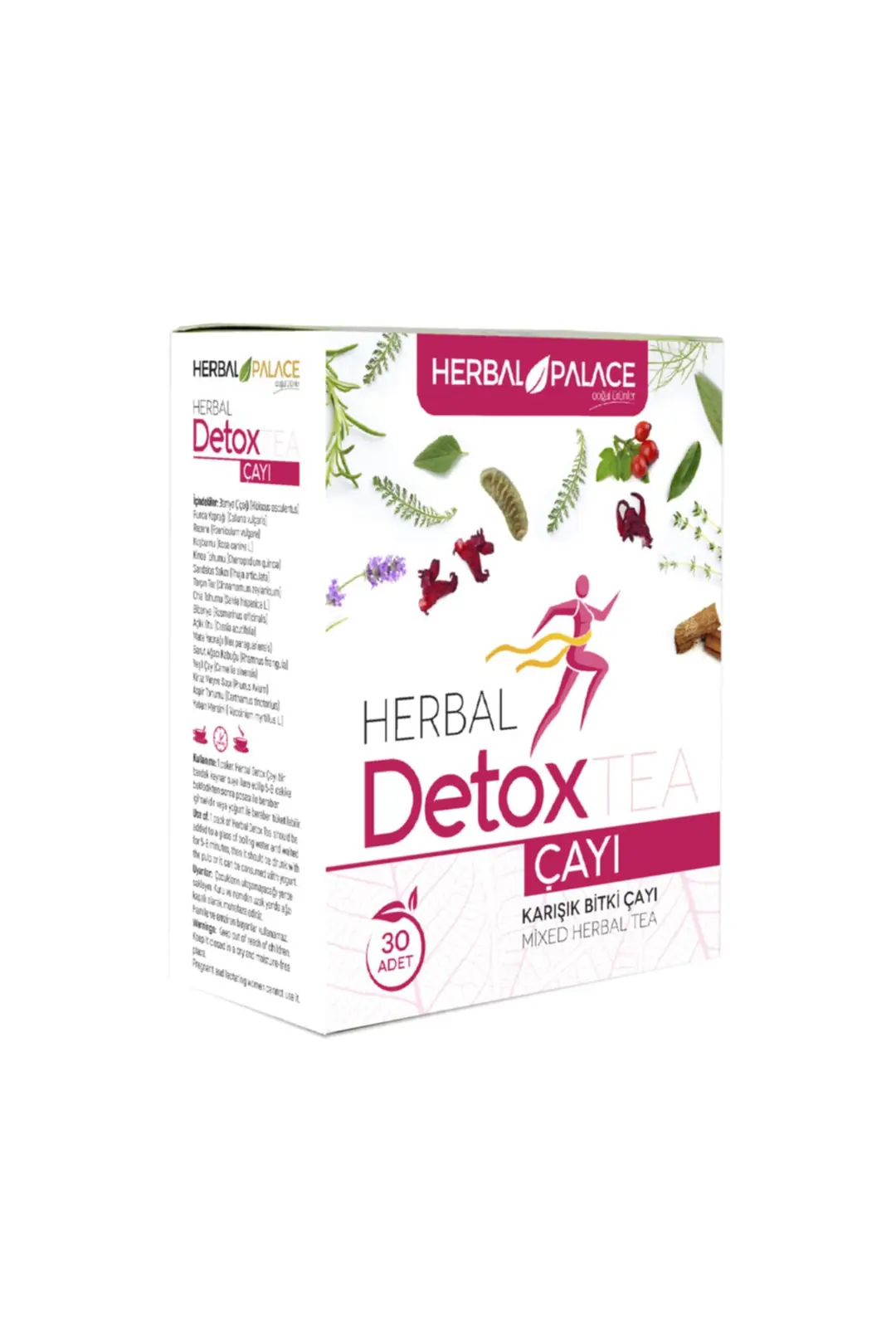 Detox Çayı & 30 Günlük Kullanım & %100 Bitkisel Karışım