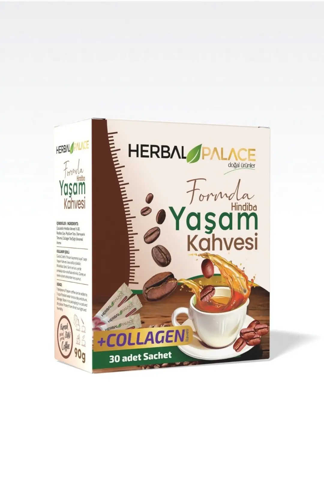 Formda Hindiba Yaşam Kahvesi 30 Günlük Sachet