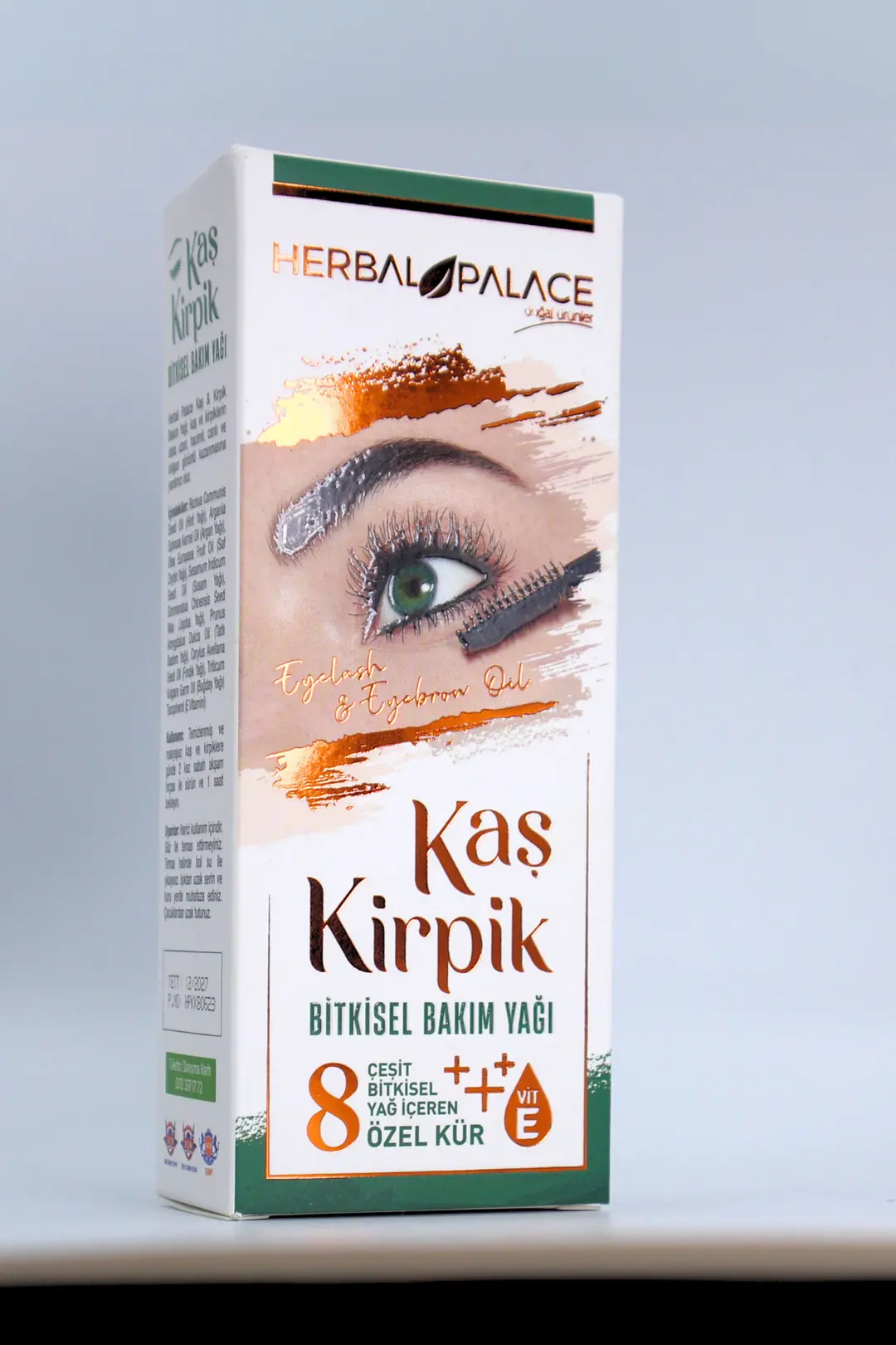 Geleneksel Formül Kaş & Kirpik Serumu – 8 Farklı Yağ, E Vitaminli, Hızlı Uzatıcı Etki