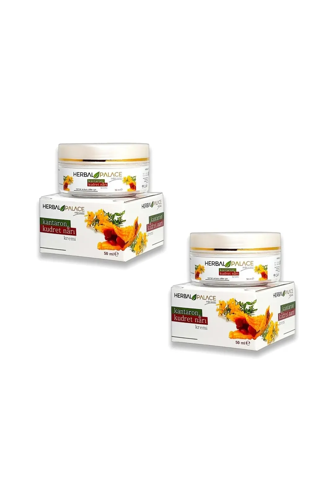 Kantaron Ve Kudret Narı Kremi 50 ml X 2 Adet